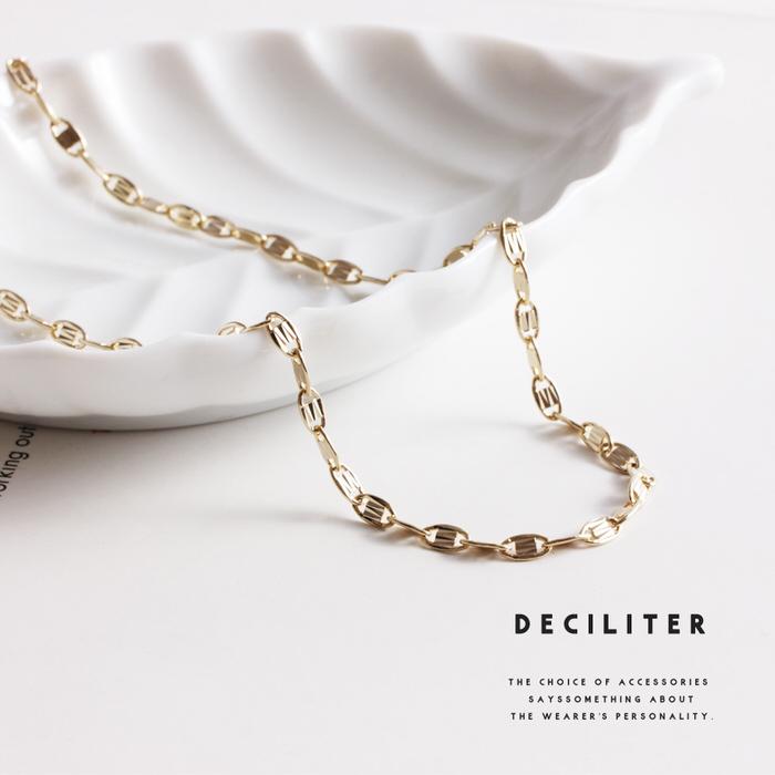 ネックレス レディース シンプル ショート チェーン アクセサリー おしゃれ ゴールド チョーカー A 0094 Deciliter デシリットル 通販 Yahoo ショッピング