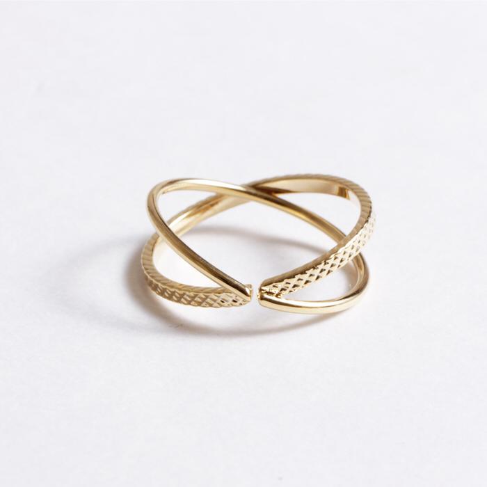 リング 指輪 レディース アクセサリー おしゃれ ゴールド 金 華奢 シンプル 重ねづけ 細い 上品 結婚式 女性 12号 クロスデザイン フリーサイズ A 0110 Deciliter デシリットル 通販 Yahoo ショッピング