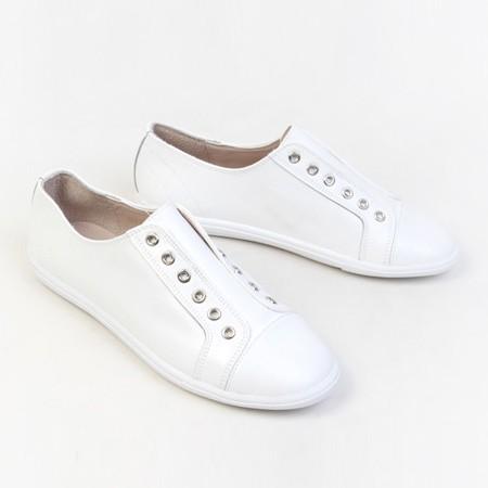 スニーカー レディース シルバー ホワイト 白 ブラック 黒 牛革 婦人靴 シューズ スリッポン 安い シンプル O 0669 Deciliter デシリットル 通販 Yahoo ショッピング