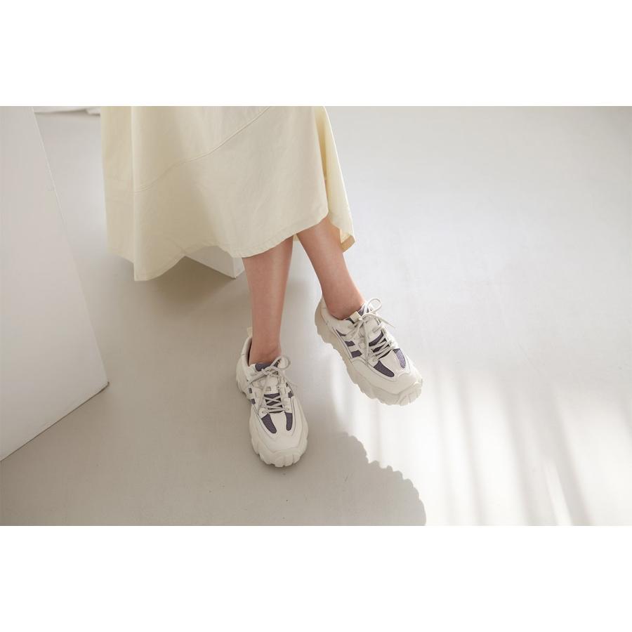 ダッドスニーカー レディース 厚底 ダッドシューズ ピンク ベージュ 婦人靴 シューズ スリッポン スニーカー フラット ぺたんこ ペタンコ シンプル O 2460 Deciliter デシリットル 通販 Yahoo ショッピング