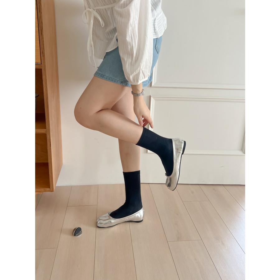 足袋 パンプス フラットシューズ バレエシューズ レディース 先割れ 
