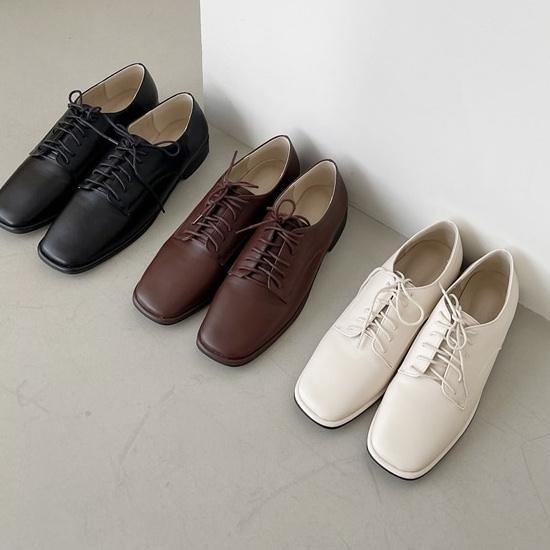 オックスフォードシューズ レースアップ スクエアトゥ レディース ローヒール 黒 茶色 ブラック ブラウン ベージュ 靴 婦人靴 おじ靴 革靴 ローファー 韓国 O 3785 Deciliter デシリットル 通販 Yahoo ショッピング