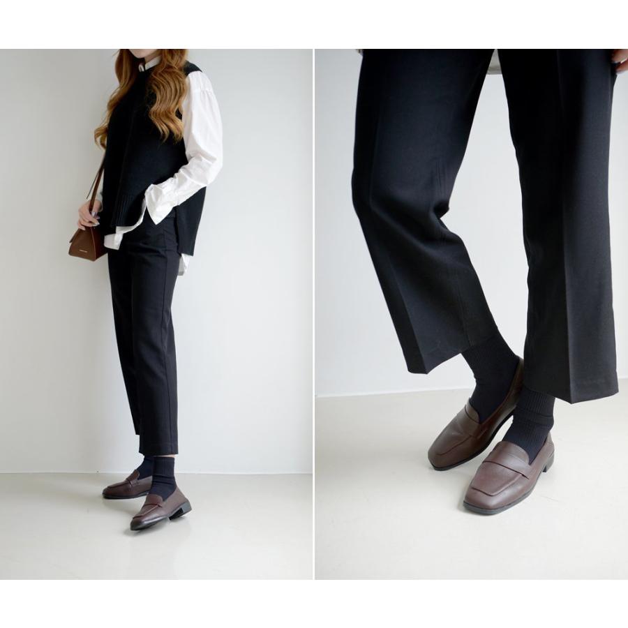 ローファー スクエアトゥ フラット レディース ぺたんこ ペタンコ 黒 茶色 ブラック ブラウン おじ靴 革靴 歩きやすい オックスフォード 靴 婦人靴 韓国 O 4844 Deciliter デシリットル 通販 Yahoo ショッピング