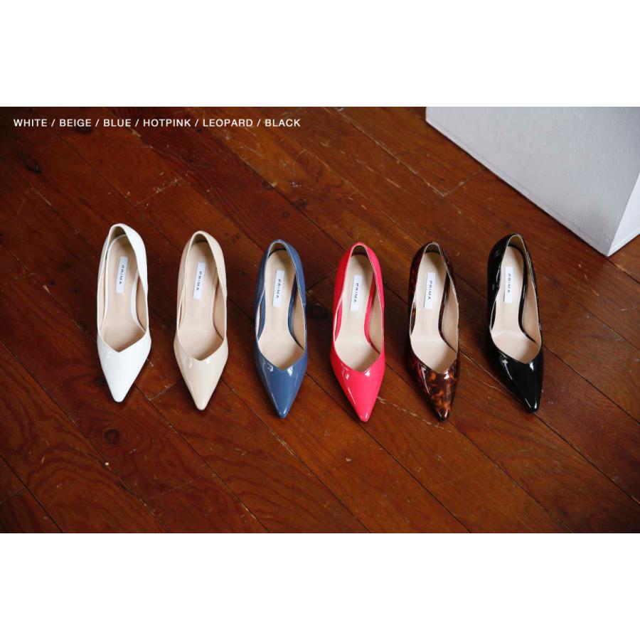 パンプス プレーン ポインテッドトゥ レディース ハイヒール 豹 ヒョウ