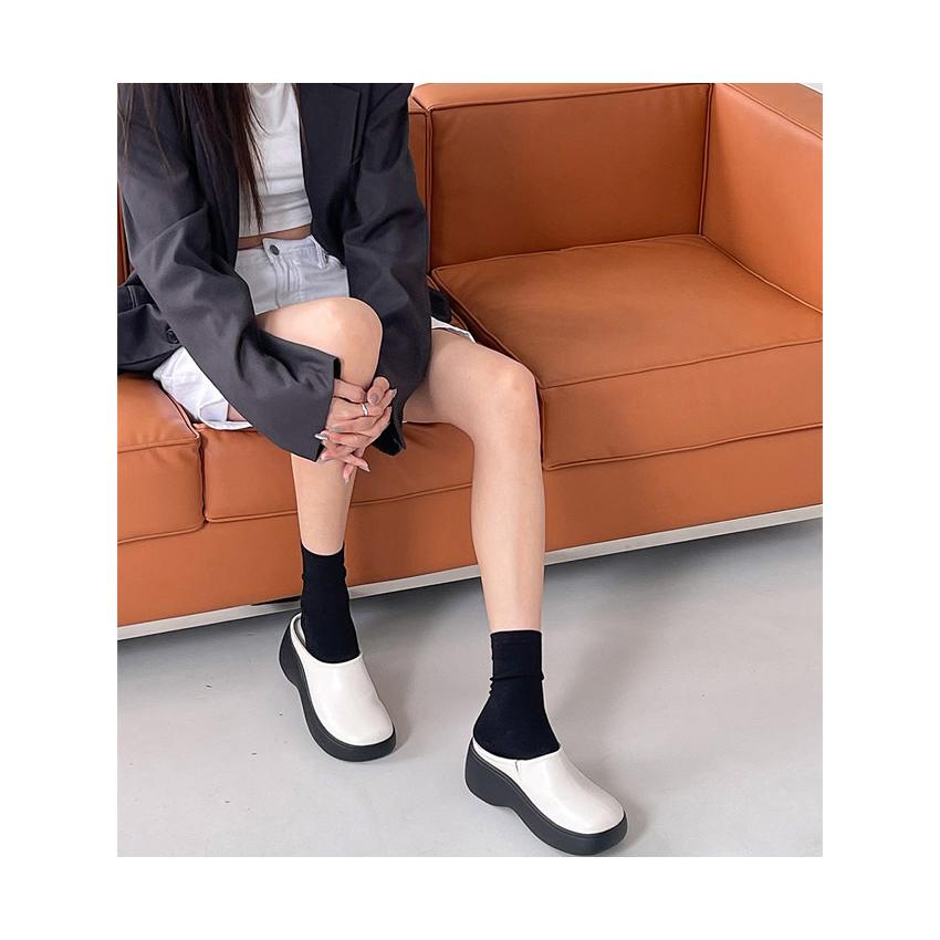 サンダル サボサンダル 厚底 ウェッジソール ウェッジヒール