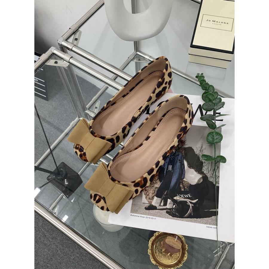 バレエシューズ スクエアトゥ りぼん リボン フラット レディース