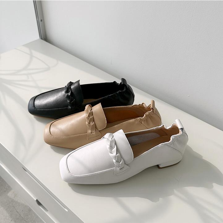 ARTESANOS アイボリー 編み込みローファー セール】ARTESANOS（アルテサノス）MESH LOAFER／メッシュ