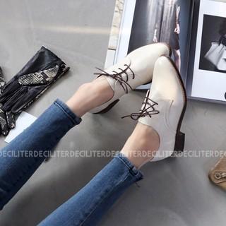 オックスフォードシューズ レディース おじ靴 レースアップ 黒 ブラック 茶色 ブラウン ローファー スタンダード スムース |  | 07