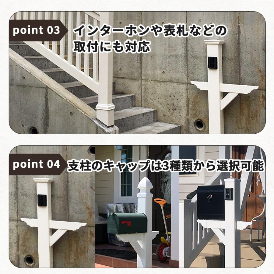 バイナルUSメールボックススタンド ポスト スタンド スタンドポスト バイナル PVC USメールボックススタンド アメリカン | ブランド登録なし | 02