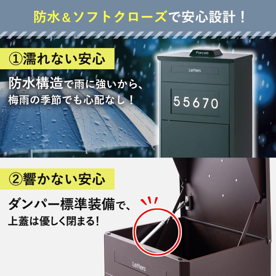 Friendly GARDEN 宅配ボックス 戸建 大型 115L おしゃれ 防水 Friendly GARDEN 宅配ボックス 戸建 大型 115L おしゃれ 防水