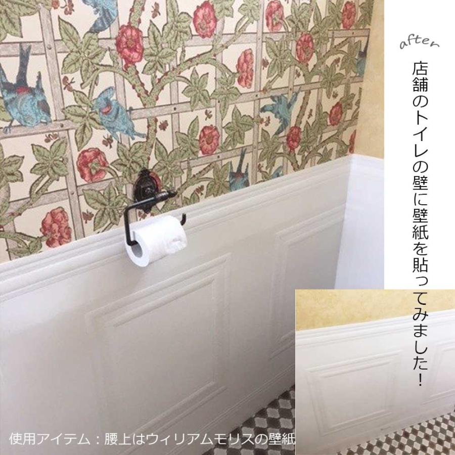 壁紙 貼り替え 腰壁 モールディング 腰壁紙 90cm×10m 4本セット DIY 
