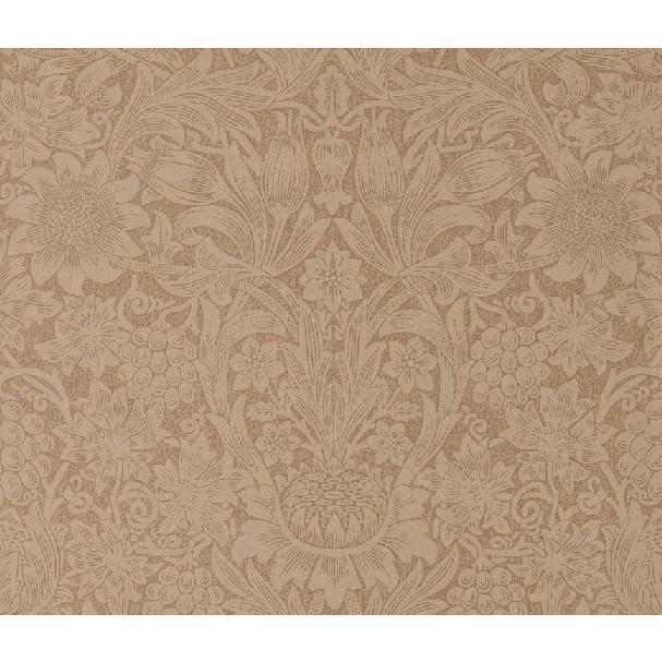 壁紙 張り替え 輸入壁紙 クロス おしゃれ PURE MORRIS Pure Sunflower 216046 ゴールド ボタニカル シック イギリス DIY