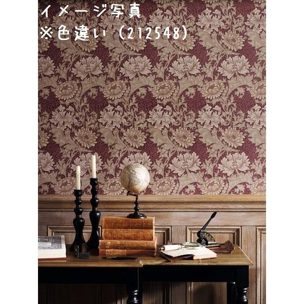 張替未使用品】昭和レトロ花柄円形スツール・モリスコレクション