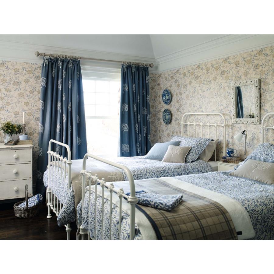 壁紙 張り替え おしゃれ 輸入 モリス ウィリアムモリス ウイリアム モリス ジャスミン ライトブルー クロス張替え Diy 花柄 補修 インテリアショップ デコール 通販 Yahoo ショッピング