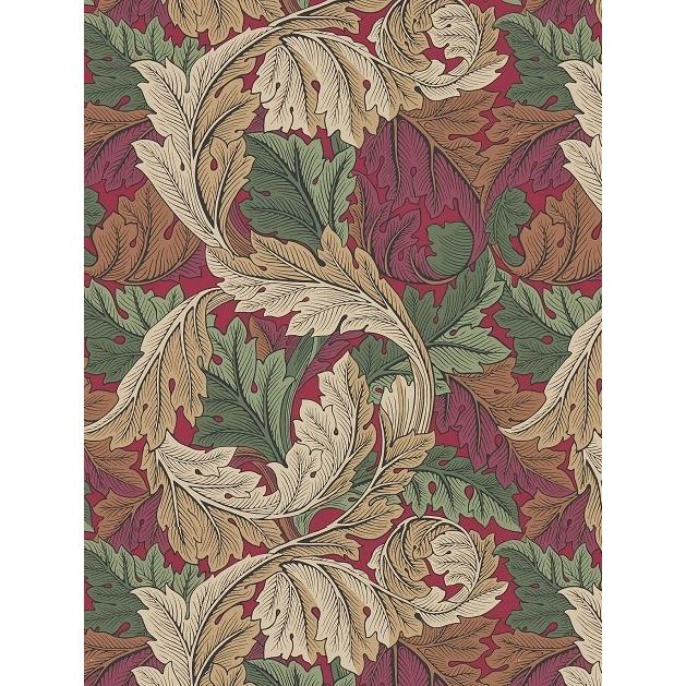 年最新海外 壁紙 張り替え おしゃれ 輸入 おすすめ ウィリアムモリス アカンサス Morris コレクター 赤 ベージュ 葉っぱ柄 輸入壁紙 インテリアショップ デコール 通販 Yahoo ショッピング 最新人気 Cristaxi Ro
