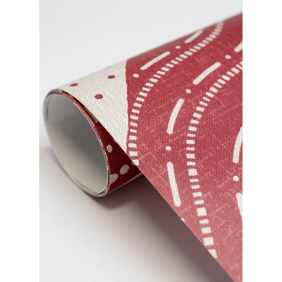 壁紙 張り替え おしゃれ 輸入 おすすめ 輸入壁紙 Espoir New Age 国内在庫 2764 レッド 赤 波模様 和柄 和モダン 2764 インテリアショップ デコール 通販 Yahoo ショッピング