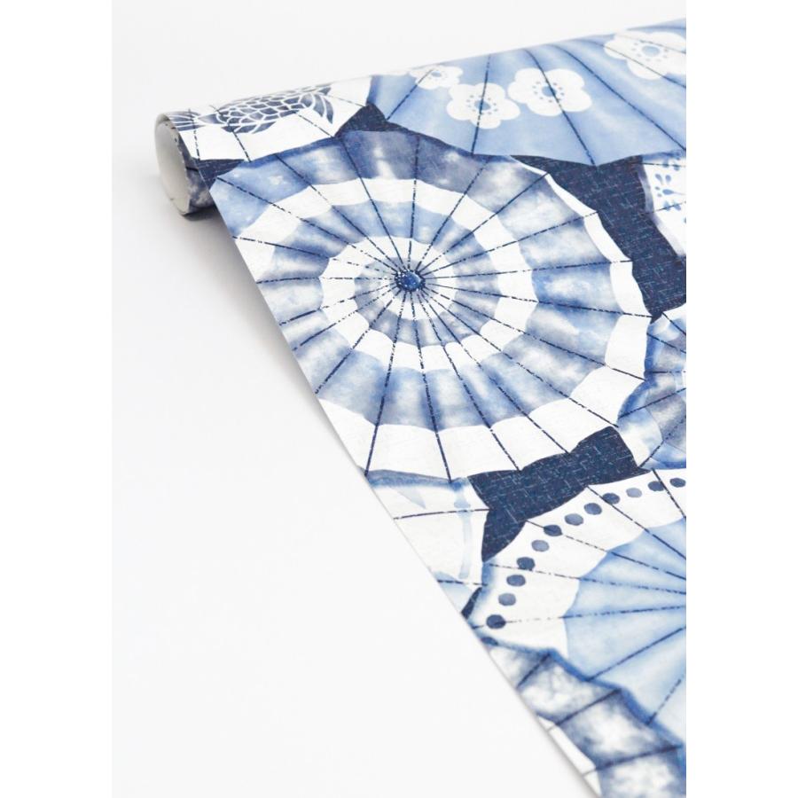 壁紙 張り替え おしゃれ 輸入 おすすめ輸入壁紙 Espoir New Age 国内在庫 2764 ネイビーブルー 和傘 和柄 和モダン ふすま テシード 2764 インテリアショップ デコール 通販 Yahoo ショッピング