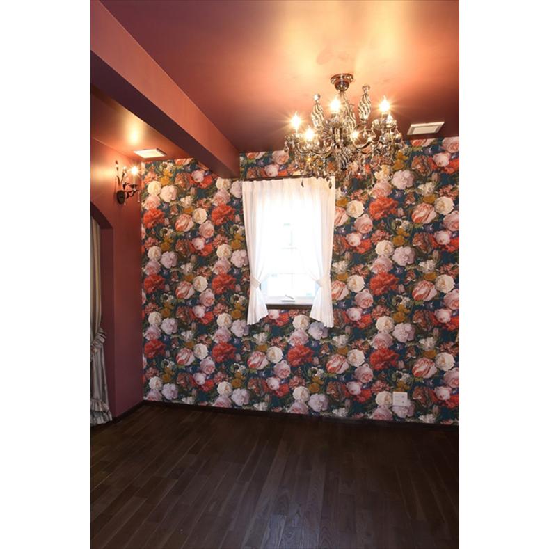 壁紙 張り替え おしゃれ 輸入 おすすめ 国内在庫 輸入壁紙 Masterpiece 花柄 ブルー インテリアショップ デコール 通販 Yahoo ショッピング