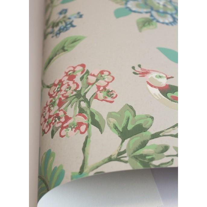 壁紙 Pipstudio4 輸入壁紙 花 鳥 グレー ボタニカル Diy 貼ってはがせる オランダ製 10m巻 インテリアショップ デコール 通販 Yahoo ショッピング