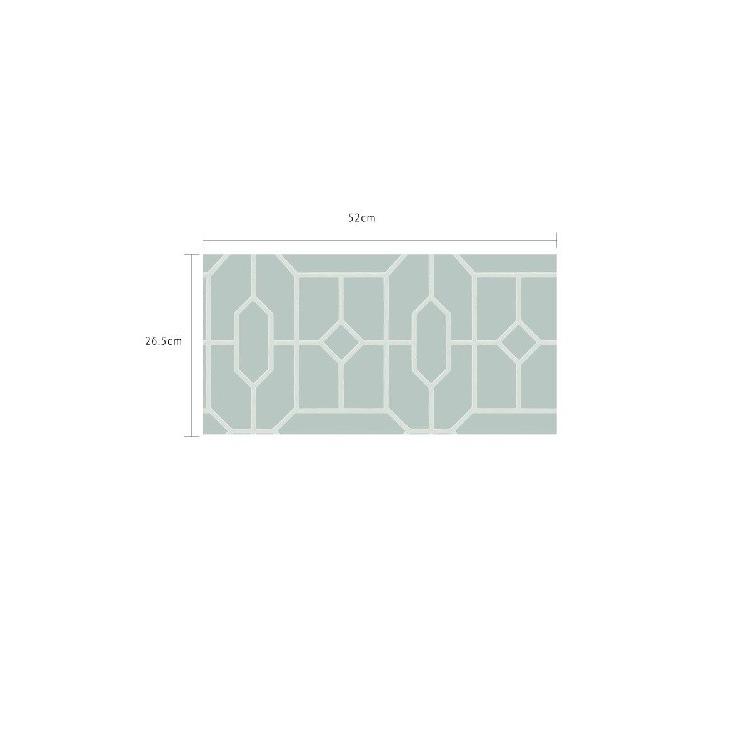 壁紙 張り替え おしゃれ 輸入 おすすめ 輸入壁紙 Fusion 3511 テシード 幾何学 ミントグリーン グレー 国内在庫品 3511 インテリアショップ デコール 通販 Yahoo ショッピング