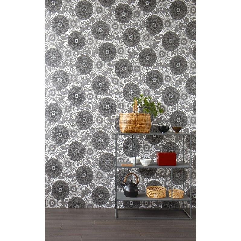 壁紙 張り替え おしゃれ 輸入 おすすめ ラッシュ はじめてセット Rasch 輸入壁紙 7590 ホワイト 白 グレー 花柄 和風 和柄 ふすま Hajimete7590 インテリアショップ デコール 通販 Yahoo ショッピング