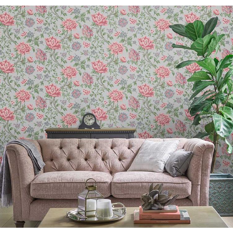 壁紙 クロス 花柄 輸入壁紙 ローラアシュレイ 113408 Tapestry