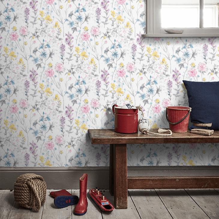 お花のタペストリー 花柄シアーベロアTOPS(M IVORY): トップス｜PMbox P&M