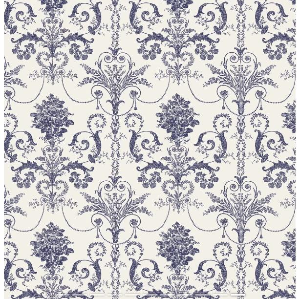 壁紙 クロス 花柄 輸入壁紙 ローラアシュレイ 113387 Josette オフ