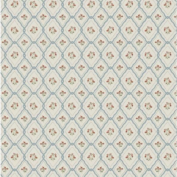 壁紙 クロス 花柄 輸入壁紙 ローラアシュレイ 121066 Pinford