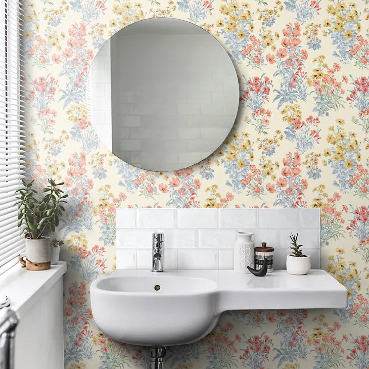 壁紙 クロス 花柄 輸入壁紙 ローラアシュレイ 122742 Megan ミーガン