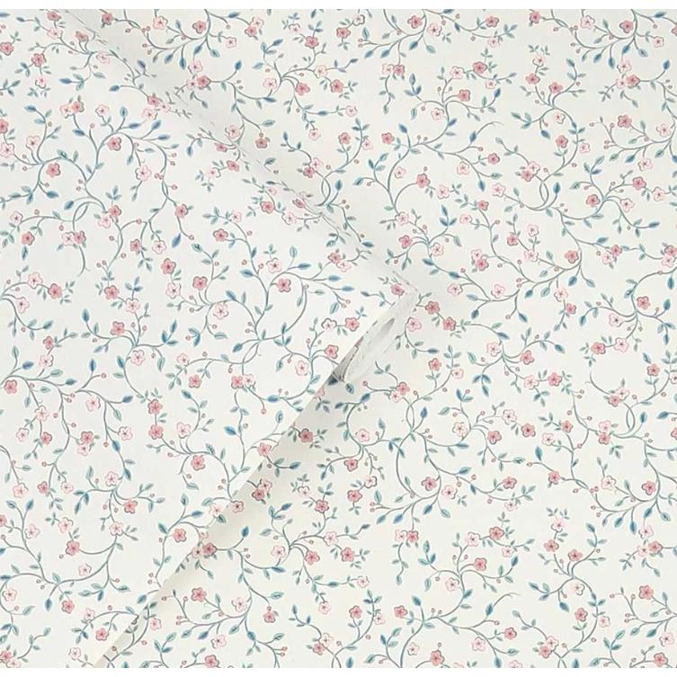 壁紙 クロス 花柄 輸入壁紙 ローラアシュレイ 122749 Blencow Sprig 花