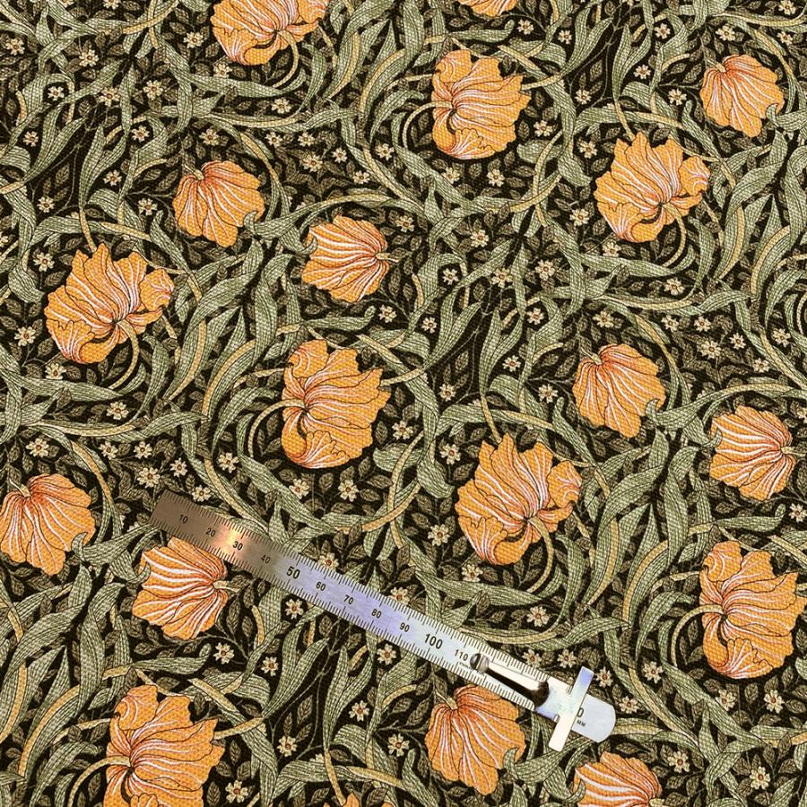 生地 ウィリアムモリスデザイン オックス 布 コットン 綿 ピンパーネル