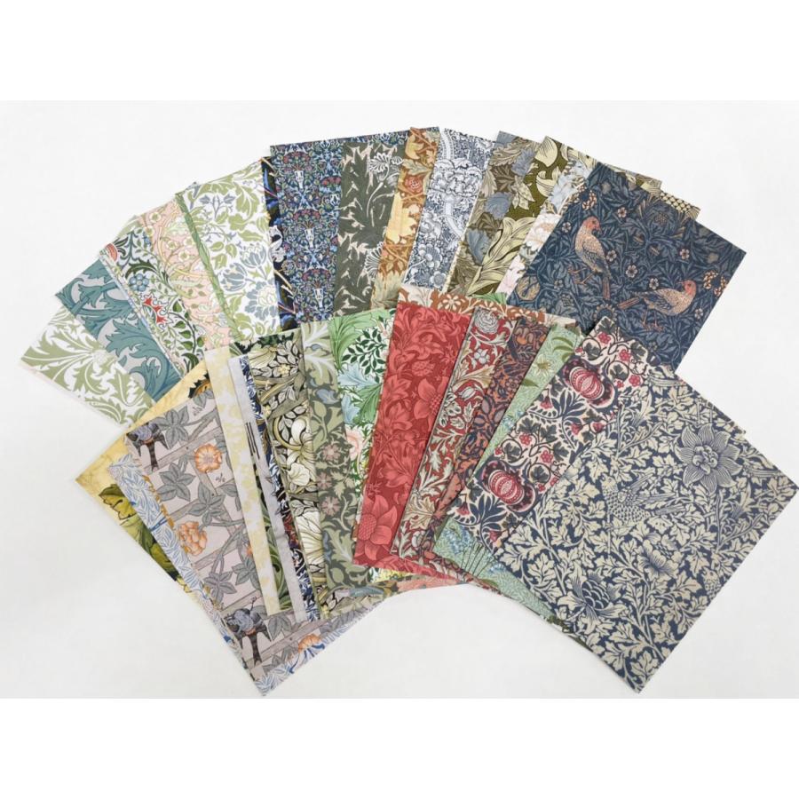 ウィリアムモリス柄 ポストカード 100枚入り BOXセット MORRIS 雑貨