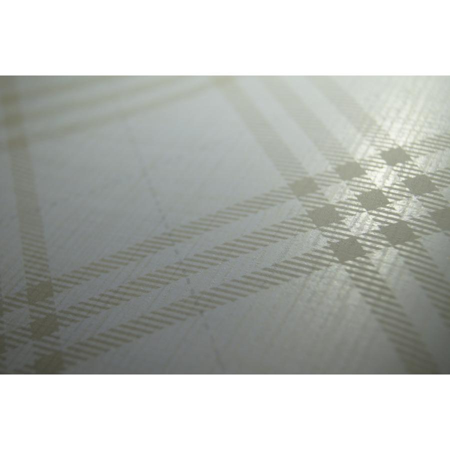 輸入壁紙 Tecido テシード チェック柄 Plaid ライトベージュ Sd インテリアショップ デコール 通販 Yahoo ショッピング