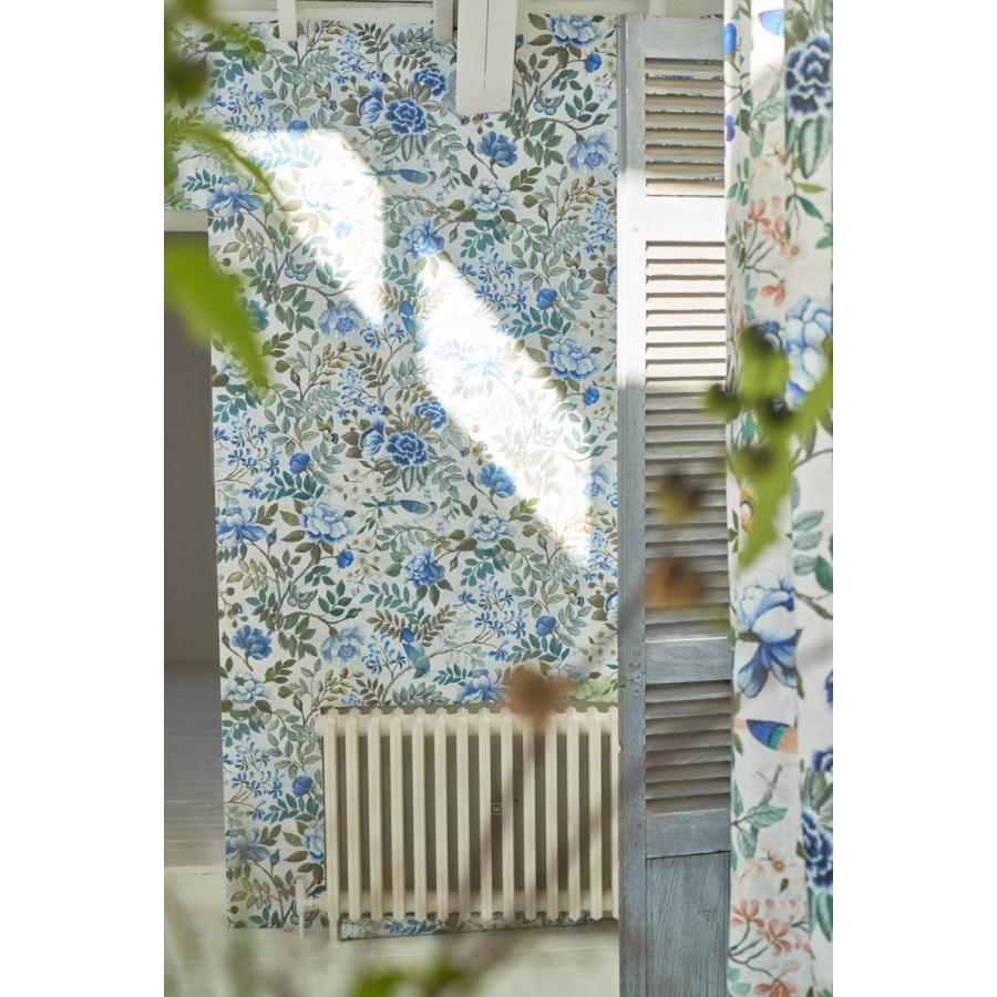 壁紙 クロス 花柄 輸入壁紙 テシード おしゃれ ボタニカル 鳥