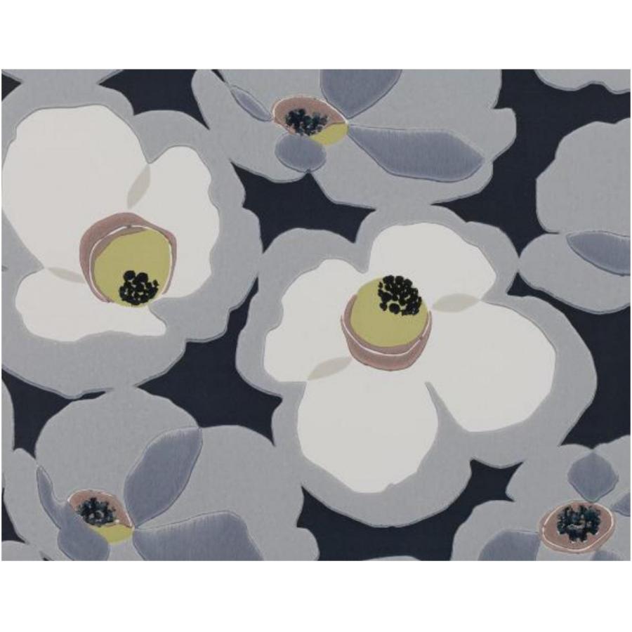 輸入壁紙 Villa Nova Makelawallpaper Chambray 花柄 ネイビー W532 03 クロス Diy 賃貸ok 貼ってはがせる W532 03 インテリアショップ デコール 通販 Yahoo ショッピング