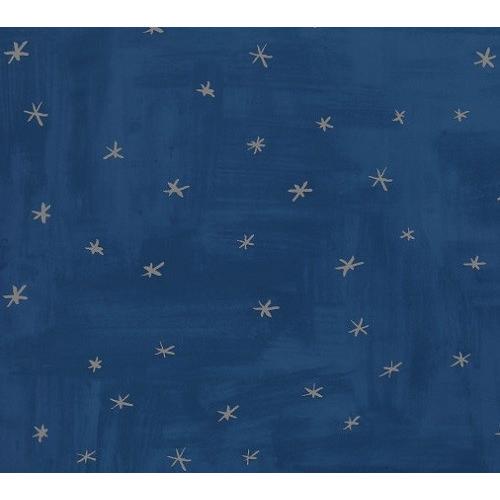 壁紙 張替え クロス おしゃれ 輸入壁紙 Picturebook W581 03 ネイビーブルー スター 星 グラデーション 塗り絵風 キッズ 子供部屋 絵本 W581 03 インテリアショップ デコール 通販 Yahoo ショッピング