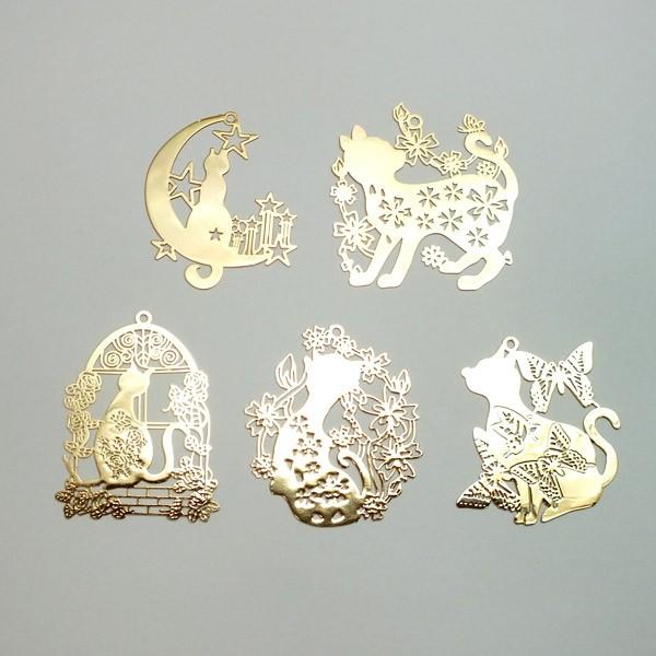 デブネコ フレームチャームのみ　 定価17600円 カスタム商品】ブレスレットチャーム（ねこ）/ Bracelet Charm