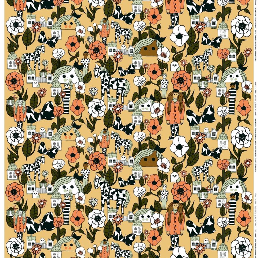 marimekko マリキュラ(marikyla) コットンファブリック生地 marimekko マリキュラ(marikyla) コットンファブリック生地