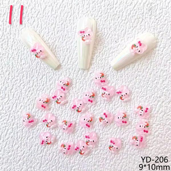 11種類から選べるネイルサイズの色んな動物たち 5個セット