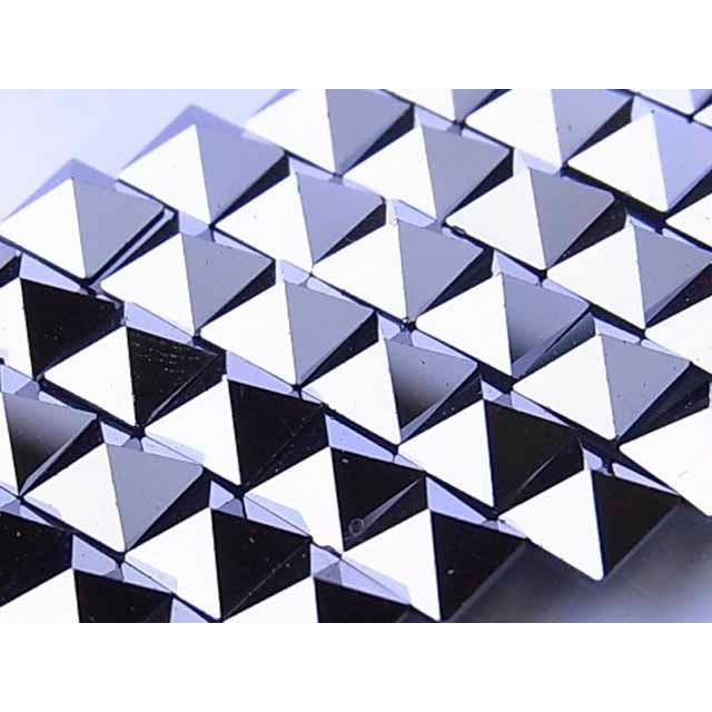 スワロフスキー 2415 ジェットメタリックシルバー(ピラミッド) 3 mm(1