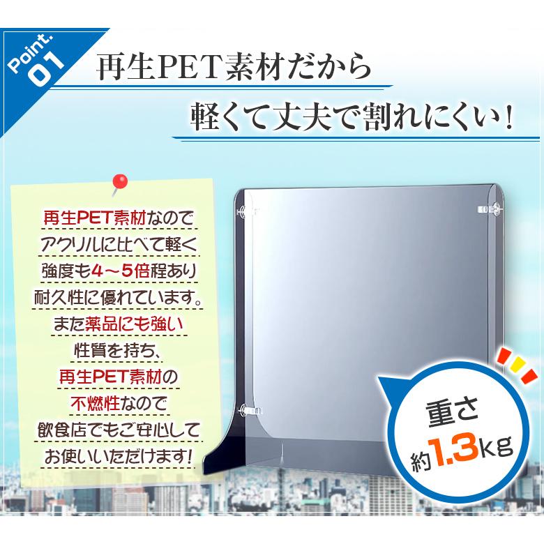 2way ecoパーテーション10台セット W600*H600*D300【ウイルス飛沫感染防止対策】ウイルス対策 シャットアウト イベント 持ち運び 細菌 予防_1