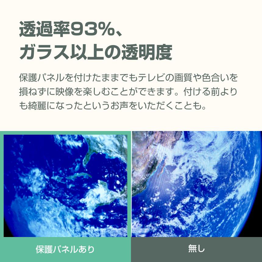 テレビ保護パネル 85型 85インチ 86型 86インチ クリアパネル