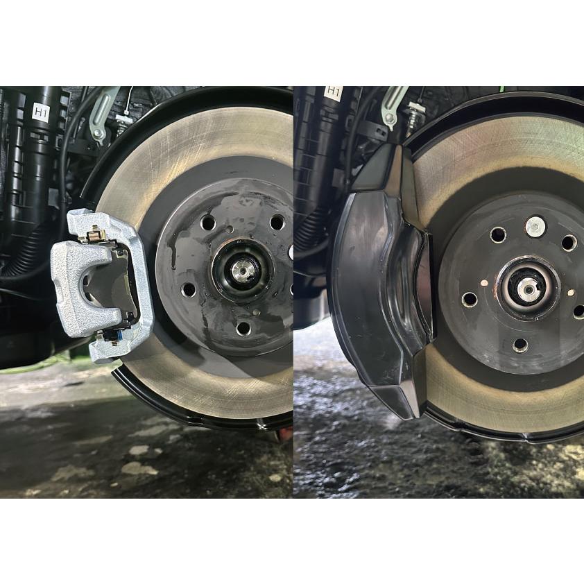 CROWN クラウンスポーツ キャリパーカバー 4個セット ブラック トヨタ車 36系クラウンスポーツ用 高耐久金属製キャリパーカバーセット