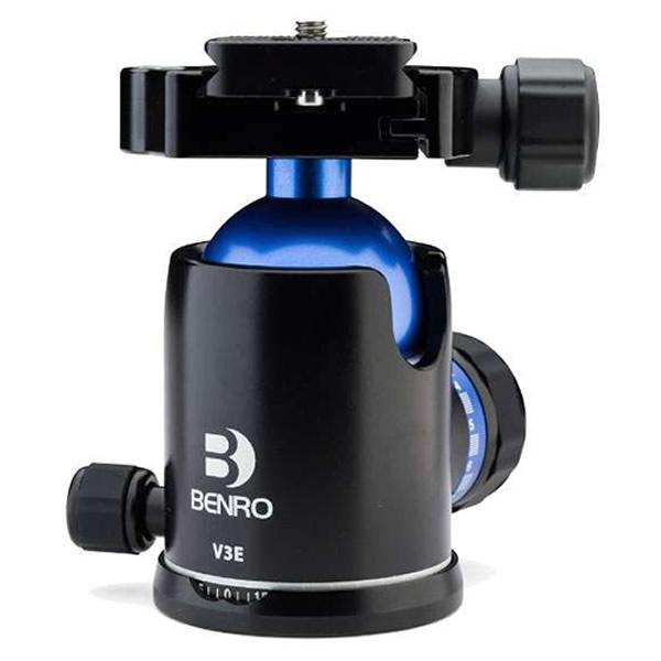 Benro ベンロー ボールヘッド 自由雲台 VEシリーズ V3E 耐荷重 14kg 高級 うんだい 撮影 youtube デジタルカメラ パノラマ タイムラプス 三脚[宅配便][送料無料]の画像