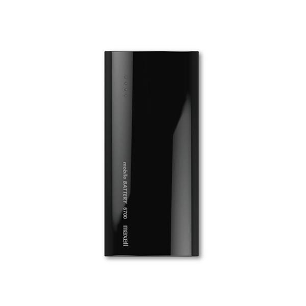 maxell モバイルバッテリー　6700mA 11個 モバイルバッテリー 6700mAh 付属ケーブル長： 20cm ホワイト MPC