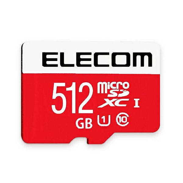 ELECOM エレコム GM-MFMS512G micro SDXC マイクロSD カード UHS-I対応