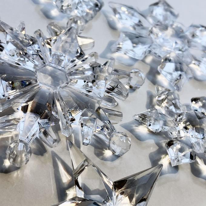 アクリル製スノーフレーク型72mmオーナメント |  | 06