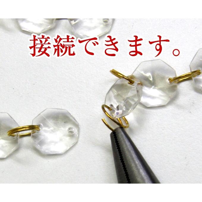 クリスタルビーズカーテン/アクリル製オクタゴン19mmクリア仕様 プロ仕様 |  | 06