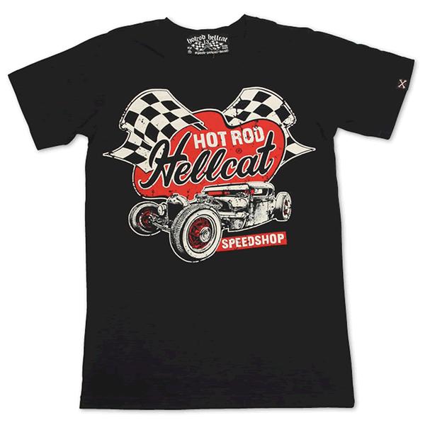 メンズ 半袖 Tシャツ HOT ROD HELLCAT（ホットロッド ヘルキャット